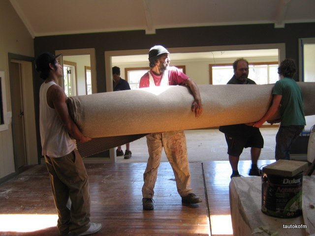 inside helpers the new carpet